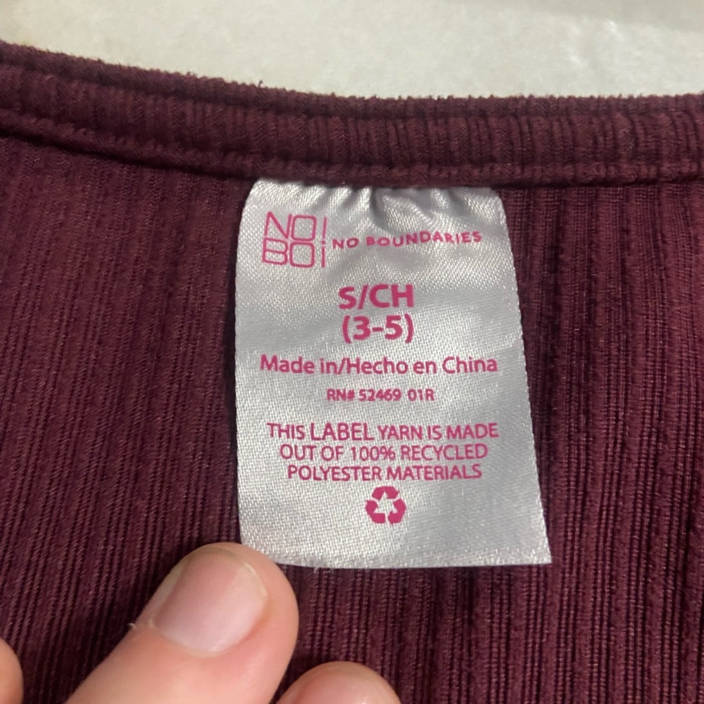 Maroon Blouse
